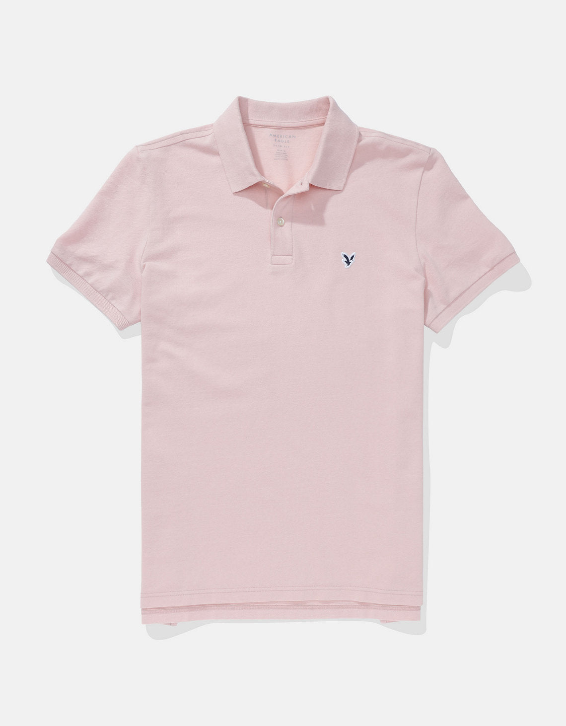 Camiseta Tipo Polo Slim Fit Ae - Rojo 1165_9146_638_f