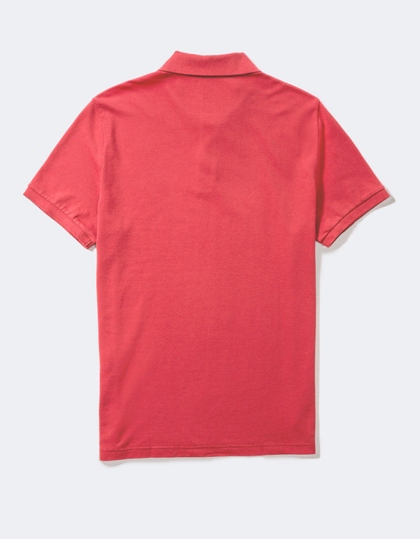 Camiseta Tipo Polo Slim Fit Ae - Rosa