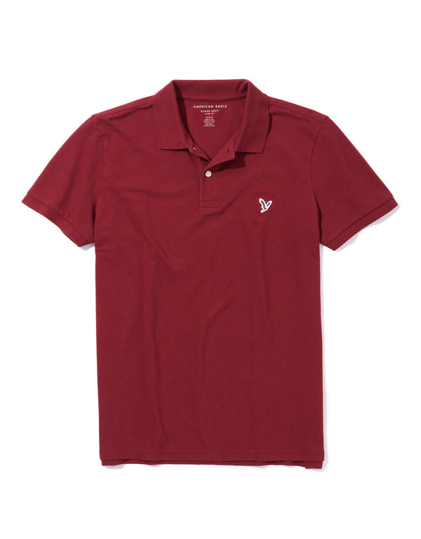 Camiseta Tipo Polo Slim Fit Ae - Generico