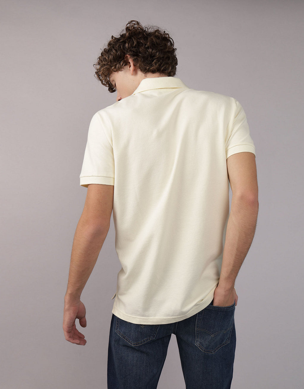 Camiseta Tipo Polo Slim Fit Ae - Generico 1165_9146_712_ob