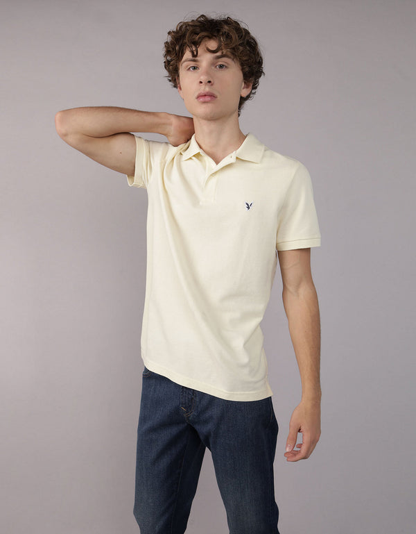 Camiseta Tipo Polo Slim Fit Ae - Generico