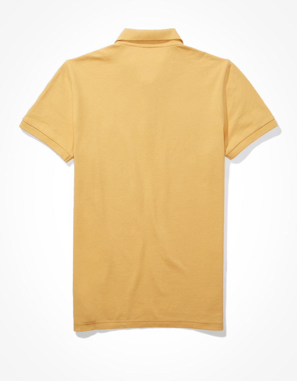 Camiseta Tipo Polo Slim Fit Ae - Amarillo 1165_9146_713_b