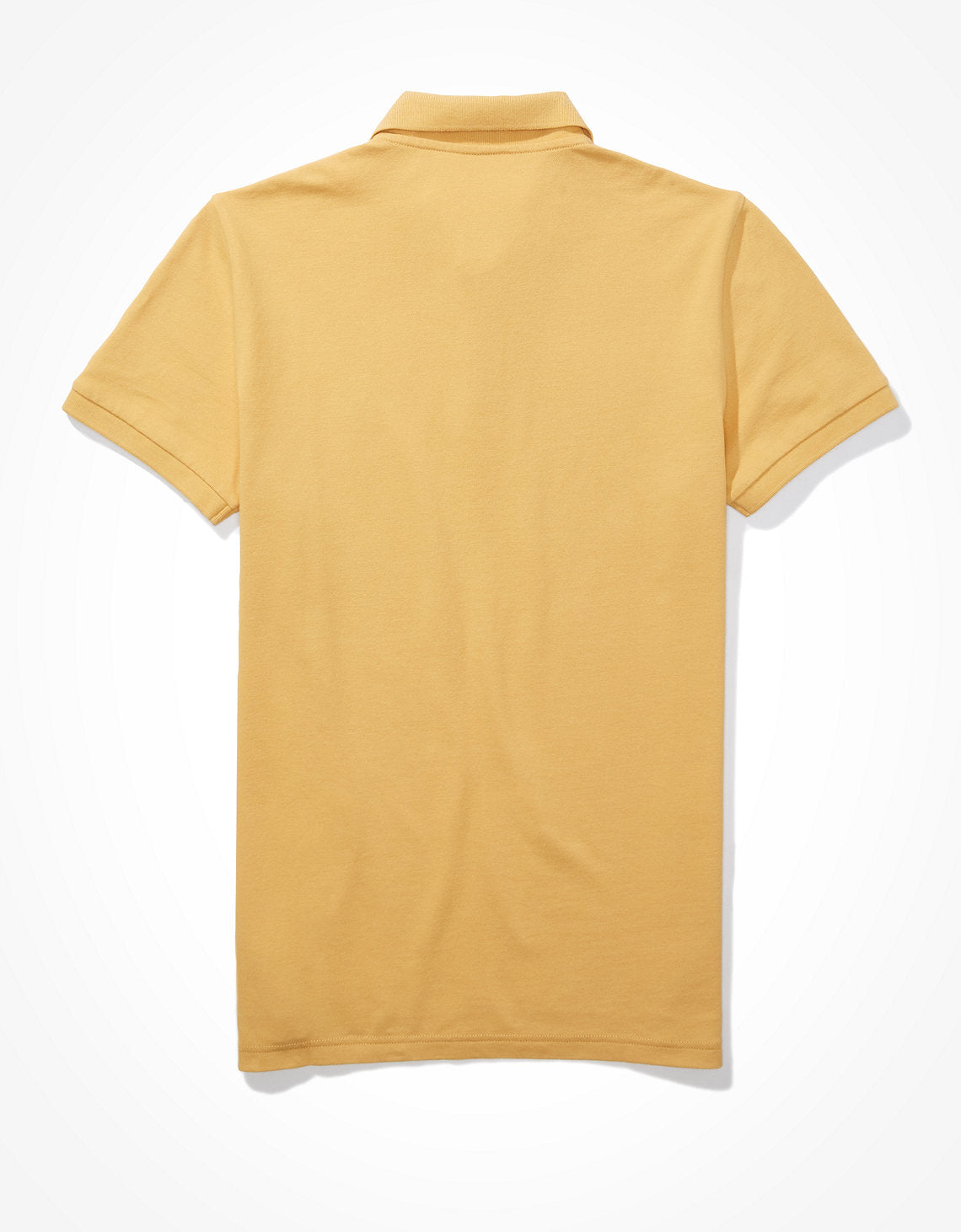 Camiseta Tipo Polo Slim Fit Ae - Amarillo 1165_9146_713_b