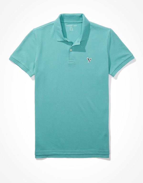 Camiseta Tipo Polo Slim Fit Ae - Generico
