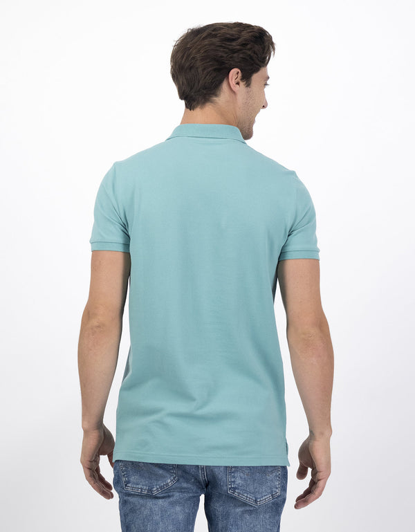 Camiseta Tipo Polo Slim Fit Ae - Generico
