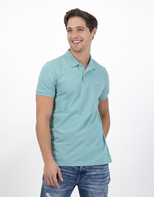 Camiseta Tipo Polo Slim Fit Ae - Generico