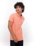 Camiseta Tipo Polo Slim Fit Ae - Naranja 1165_9146_823_of