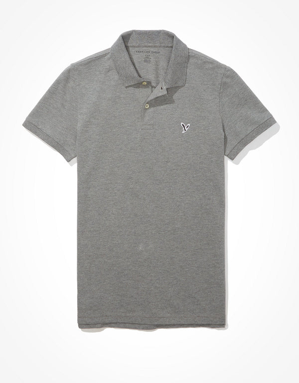 Polo Slim Fit para Hombre - Gris