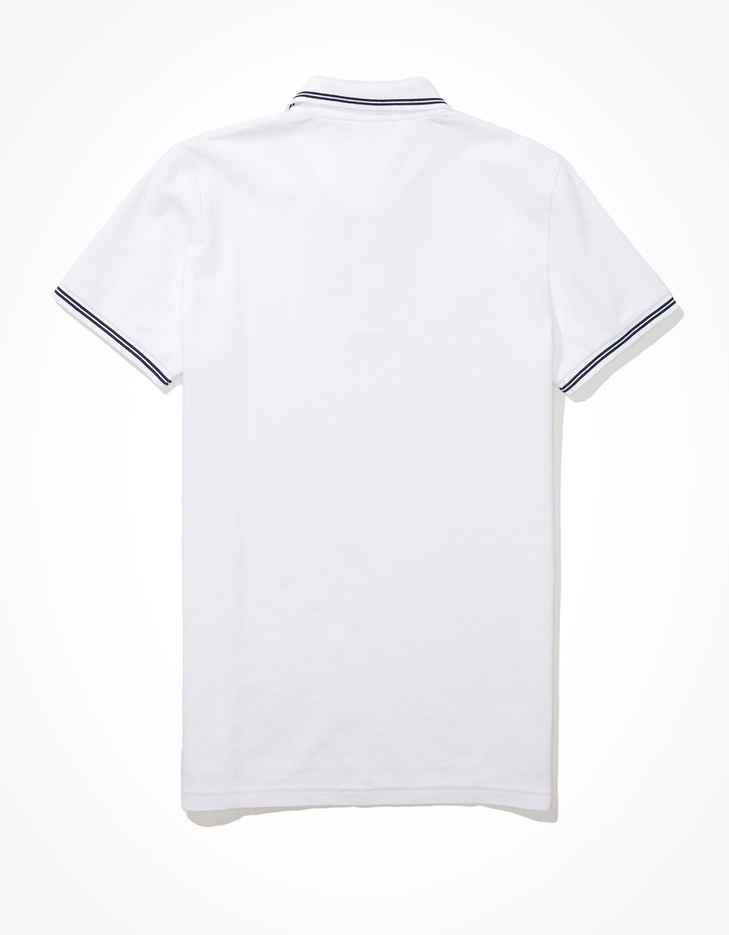 Camiseta Polo de Pique Slim Fit Ae - Blanco 1165_9150_100_b