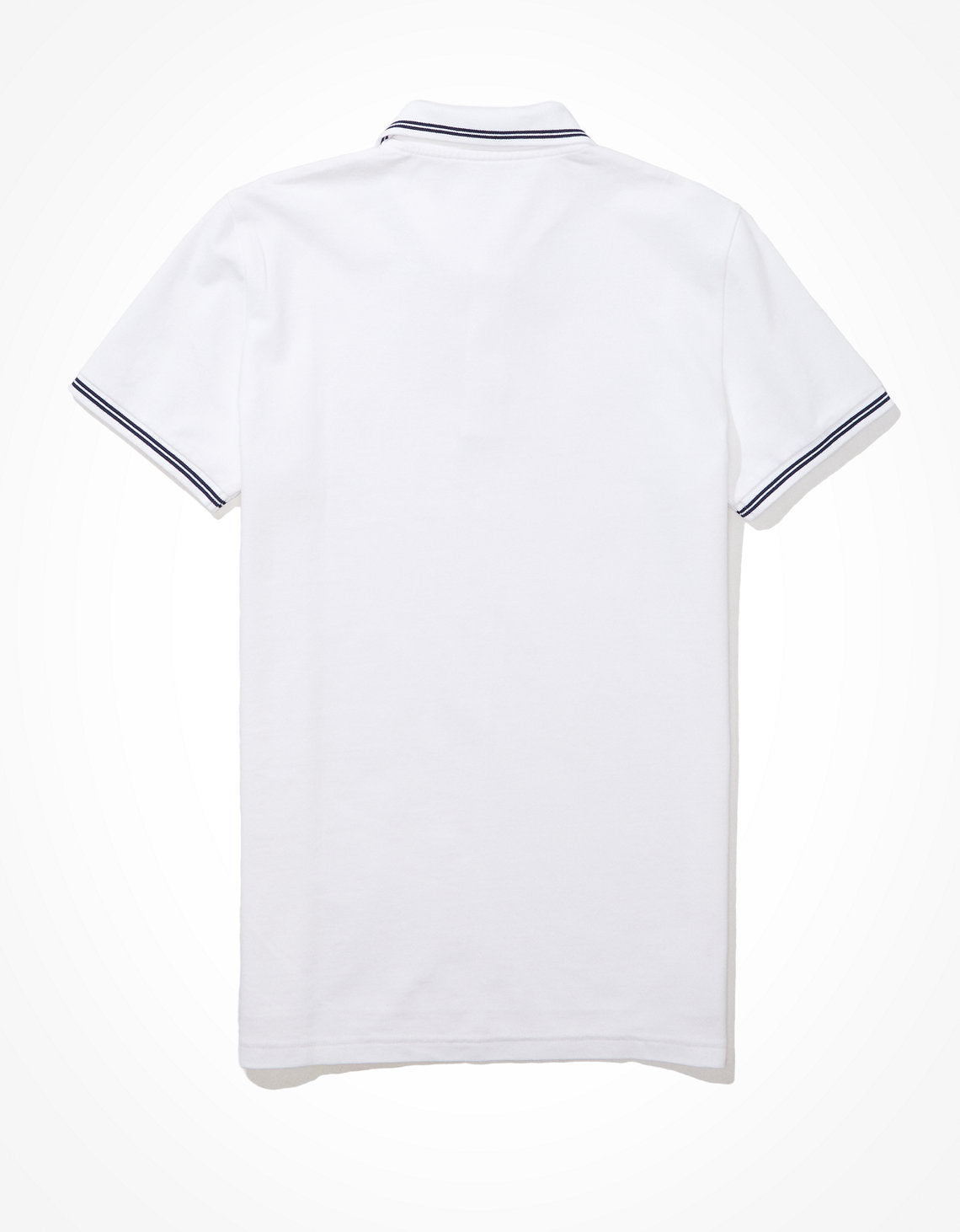 Camiseta Polo de Pique Slim Fit Ae - Blanco 1165_9150_100_b
