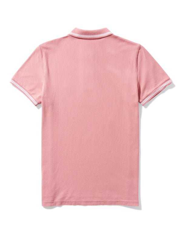 Camiseta Polo de Pique Slim Fit Ae - Rosa