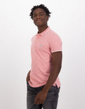 Camiseta Polo de Pique Slim Fit Ae - Rosa 1165_9150_133_of
