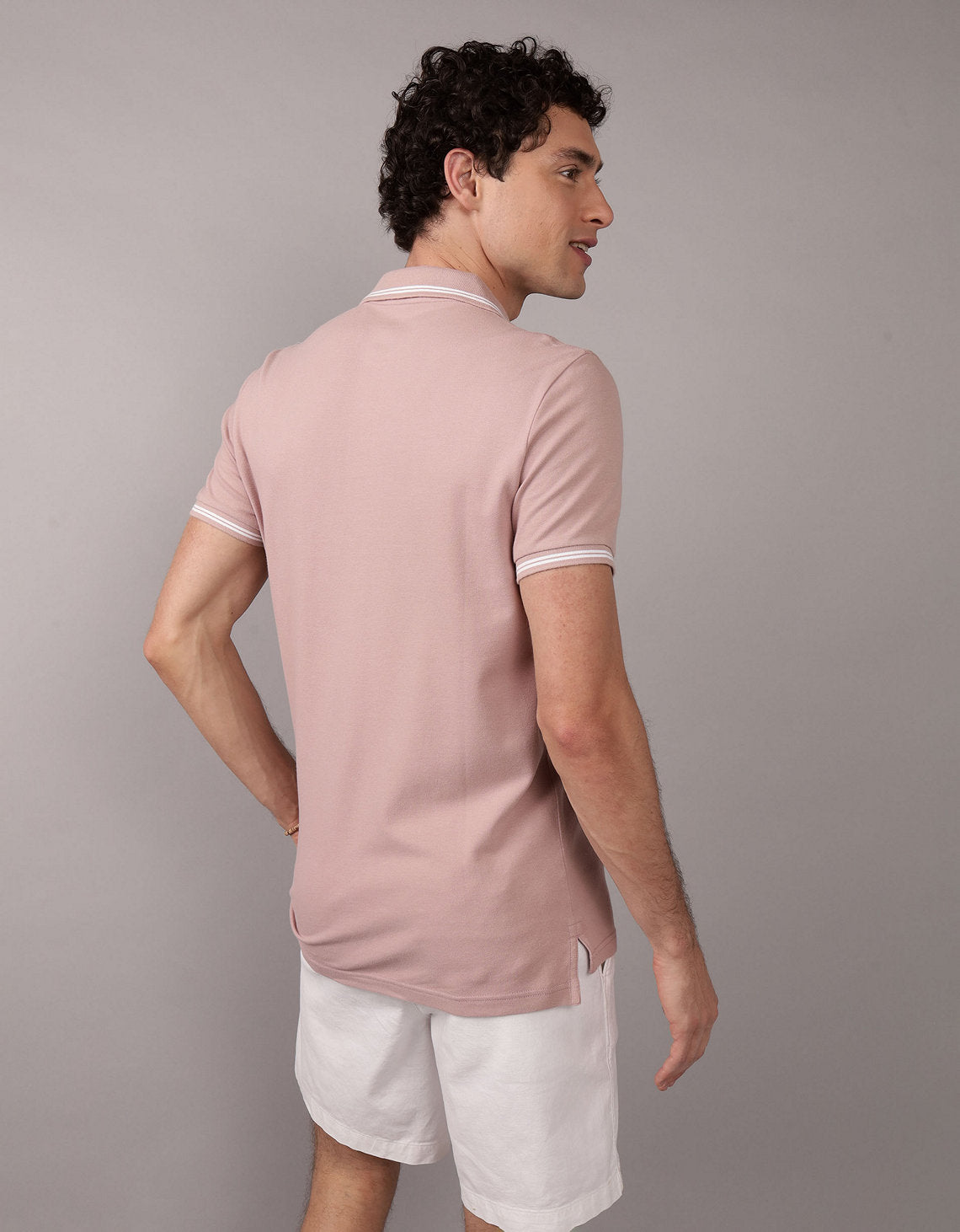 Camiseta Polo de Pique Slim Fit Ae - Generico 1165_9150_172_ob