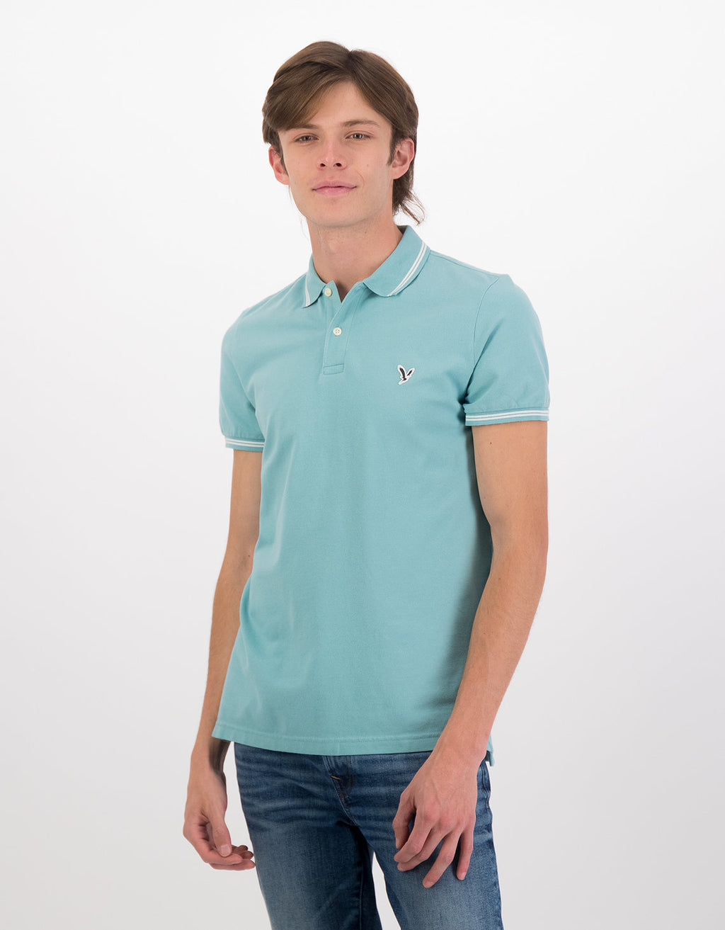 Camiseta Polo de Pique Slim Fit Ae - Generico 1165_9150_356_of