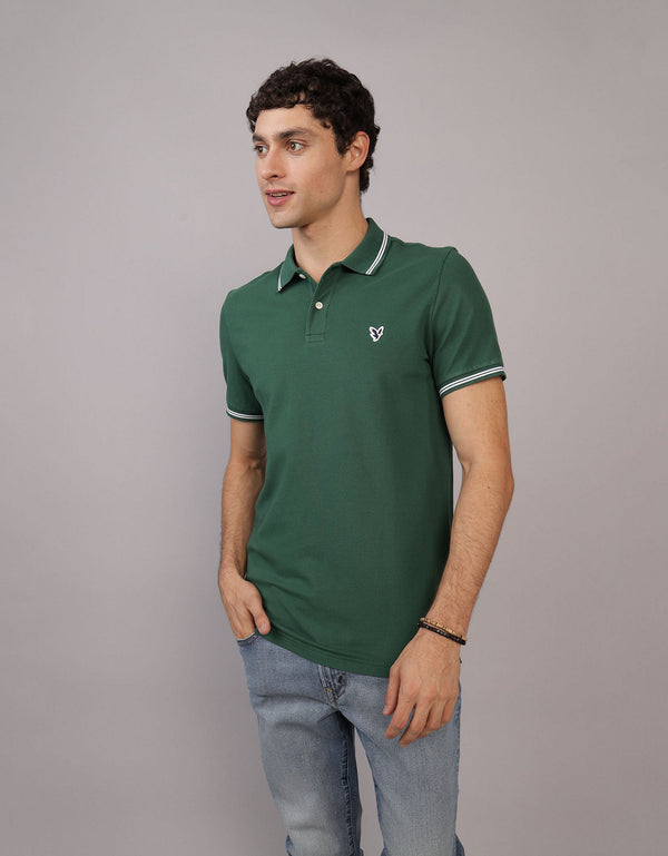 Camiseta Polo de Pique Slim Fit Ae - Generico