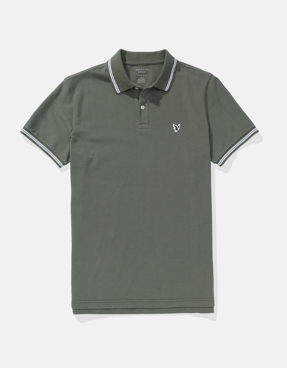 Camiseta Polo de Pique Slim Fit Ae - Generico 1165_9150_373_f