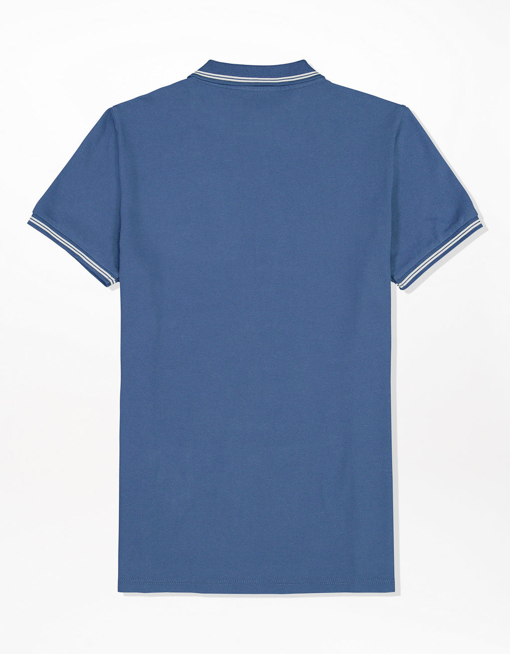 Camiseta Polo de Pique Slim Fit Ae - Azul 1165_9150_409_b