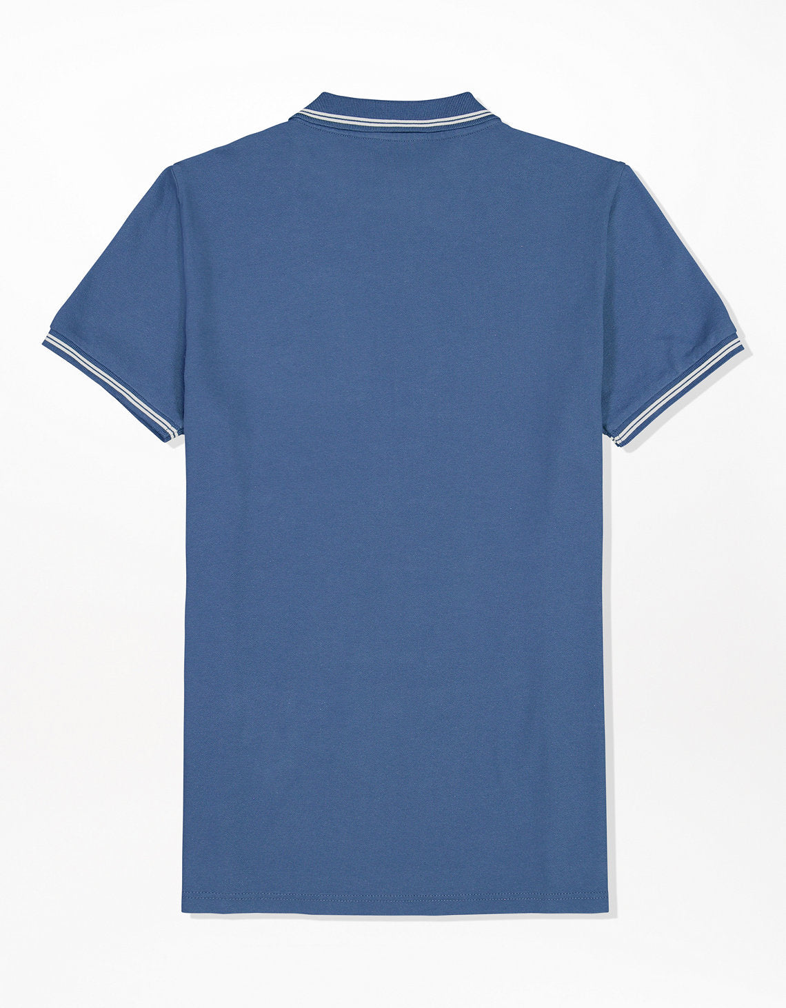 Camiseta Polo de Pique Slim Fit Ae - Azul 1165_9150_409_b