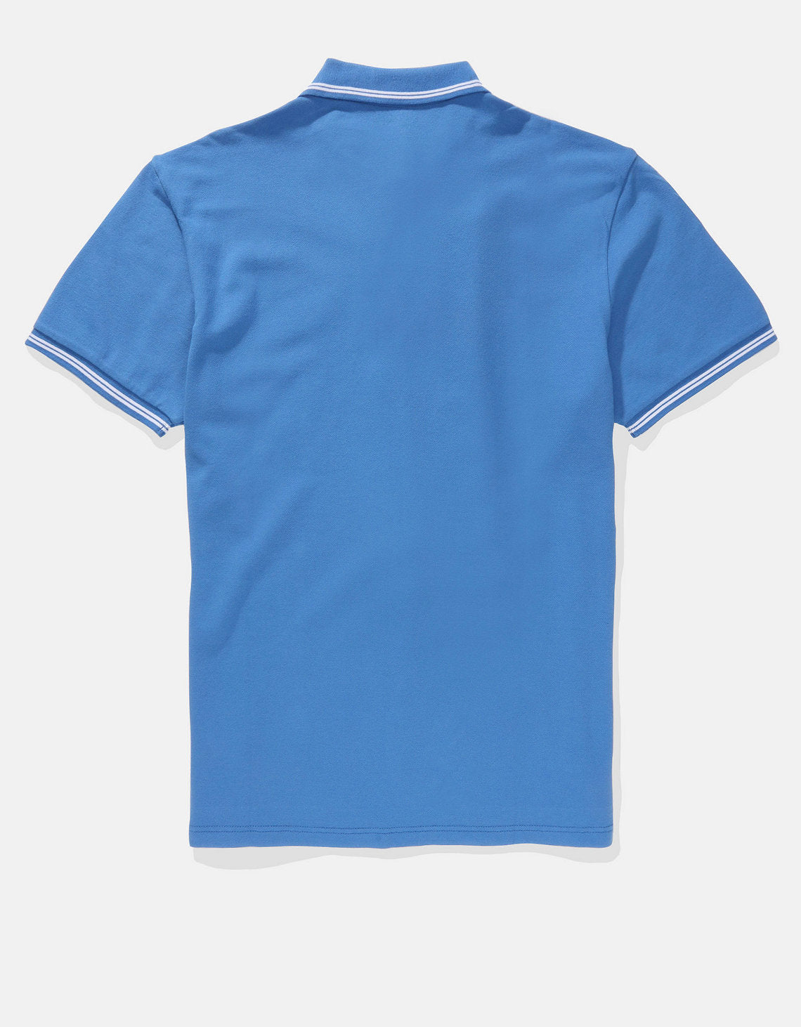 Camiseta Polo de Pique Slim Fit Ae - Azul 1165_9150_488_b
