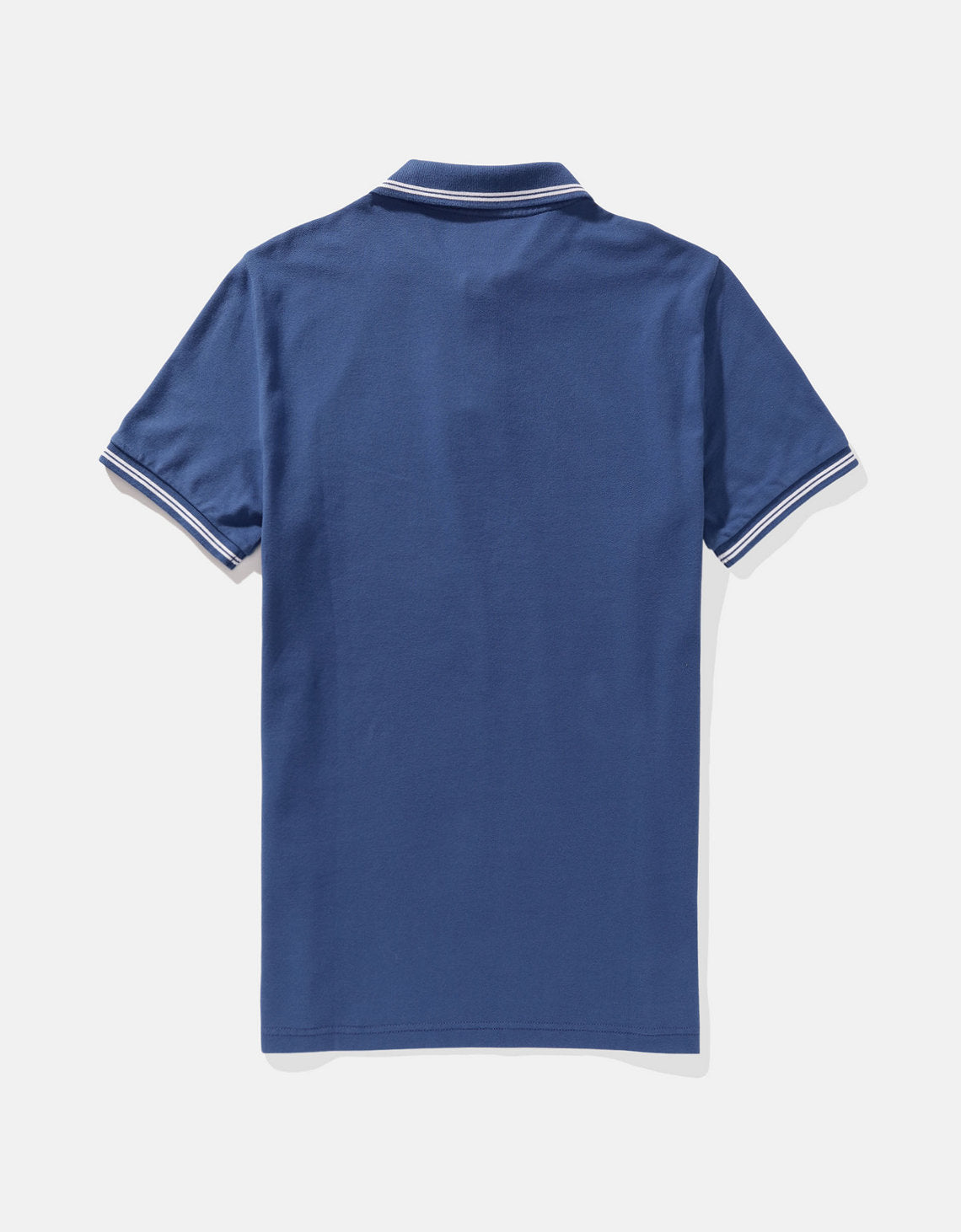 Camiseta Polo de Pique Slim Fit Ae - Azul 1165_9150_501_b