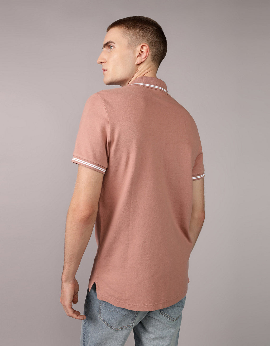 Camiseta Polo de Pique Slim Fit Ae - Generico 1165_9150_681_ob