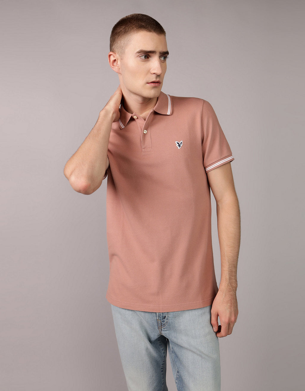 Camiseta Polo de Pique Slim Fit Ae - Generico 1165_9150_681_of