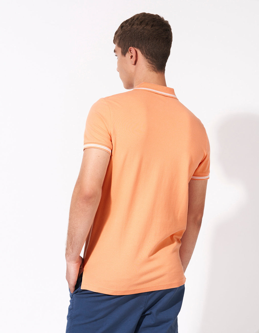 Camiseta Polo de Pique Slim Fit Ae - Generico 1165_9150_955_ob