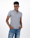 Camiseta Tipo Polo Slim Fit Ae - Gris 1165_9151_006_of