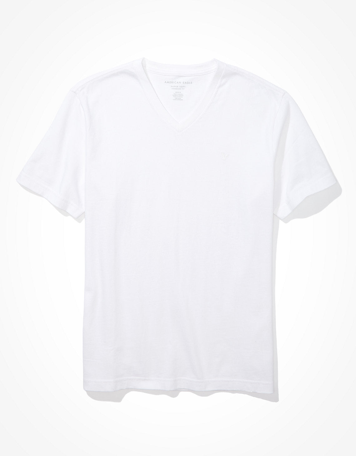 Camiseta Ae súper suave, cuello V - Blanco 1177_1541_100_f