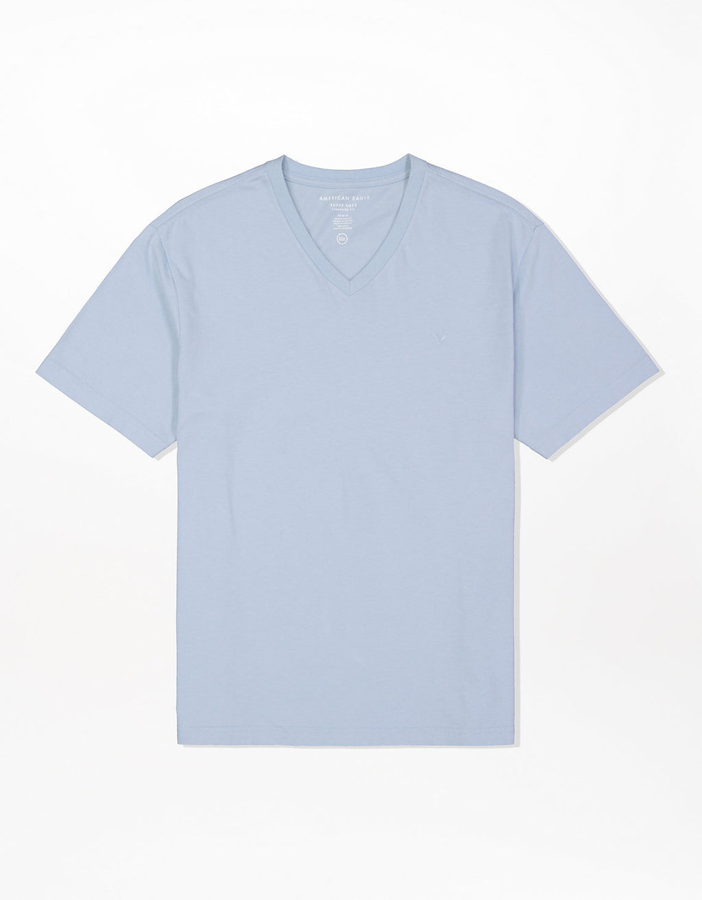 Camiseta Ae súper suave, cuello V - Azul 1177_1541_404_f