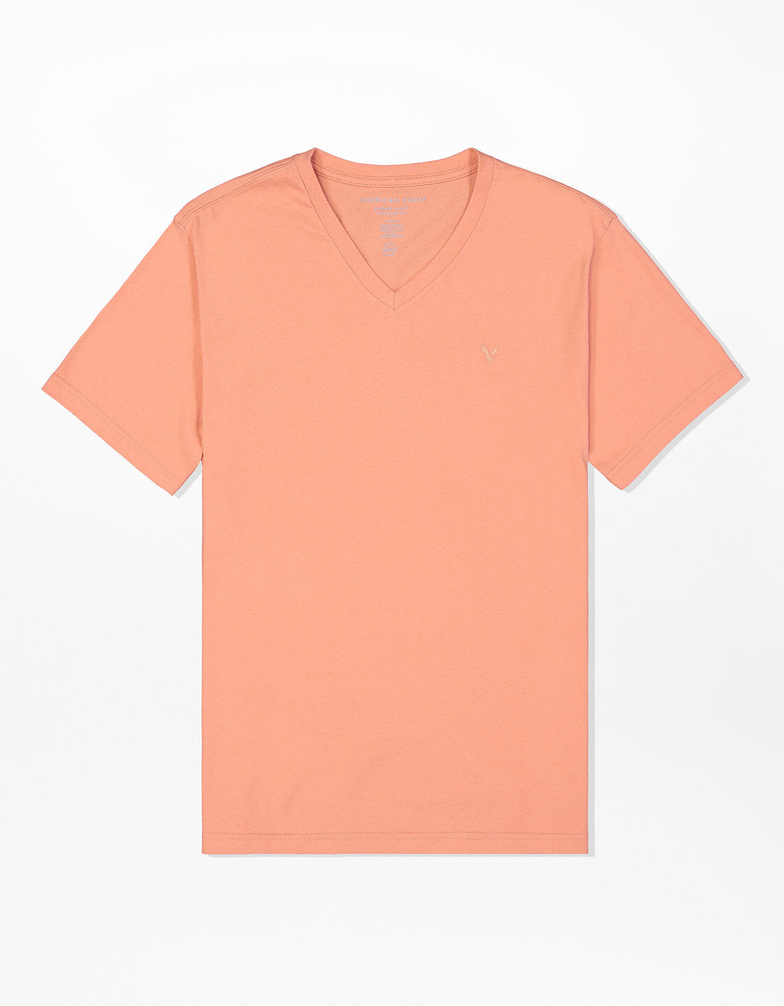 Camiseta Ae súper suave, cuello V - Naranja 1177_1541_823_f