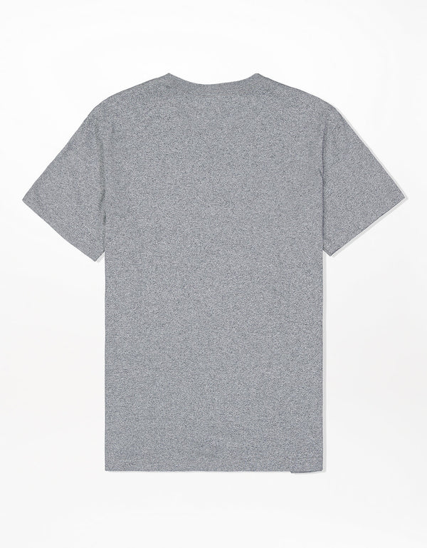 Camiseta con cuello en V de Ae - Gris