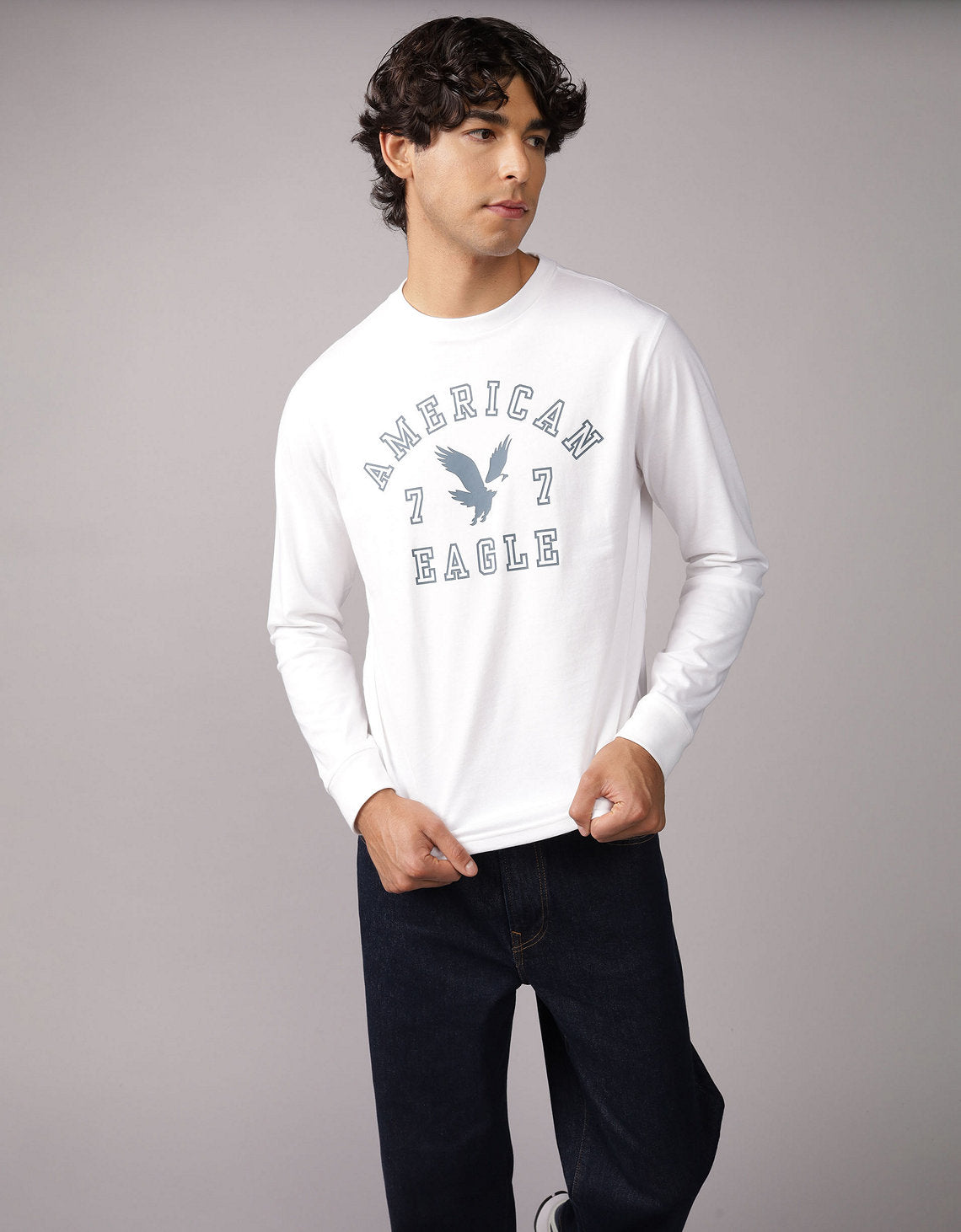 Camiseta con Gráfico Ae - Blanco 1182_4687_100_of