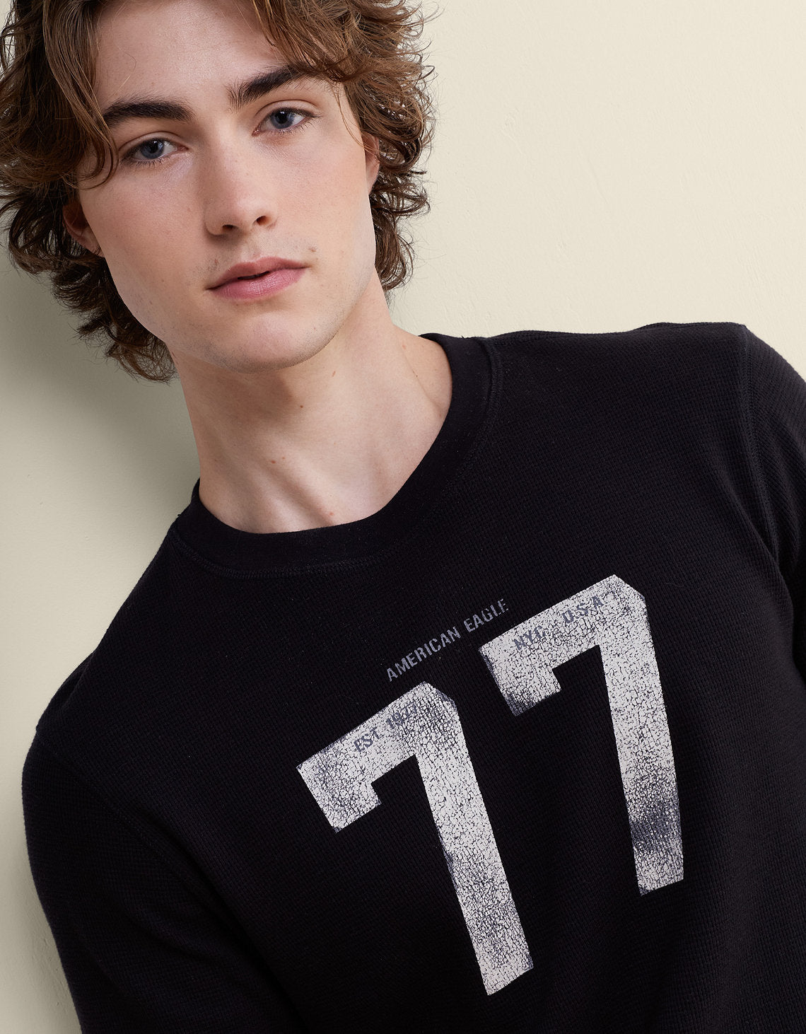 Camiseta Térmica de Manga Larga Ae - Negro 1182_5954_001_d1