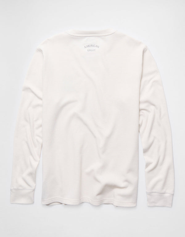 Camiseta Térmica de Manga Larga Ae - Blanco