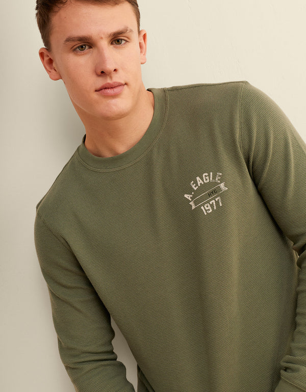 Camiseta Térmica de Manga Larga Ae - Verde