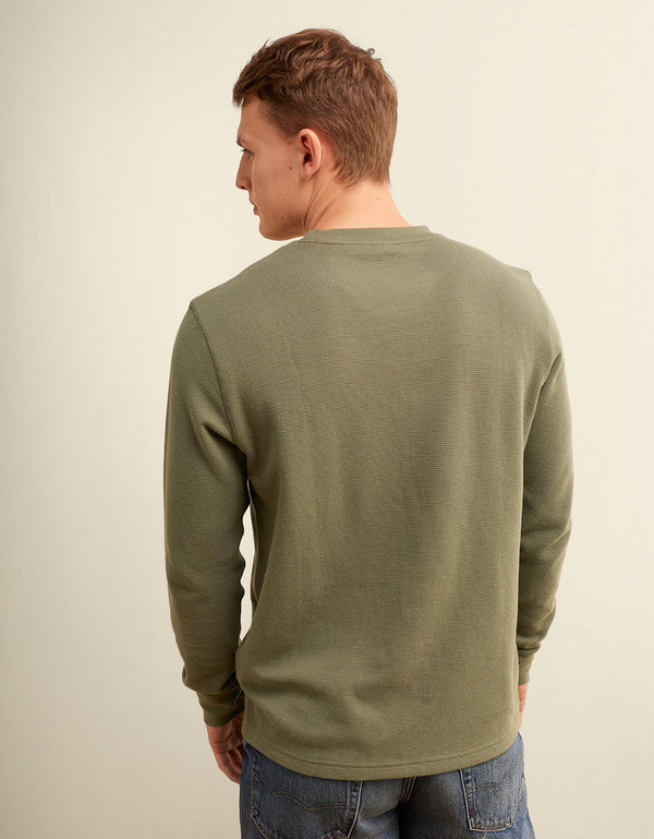 Camiseta Térmica de Manga Larga Ae - Verde