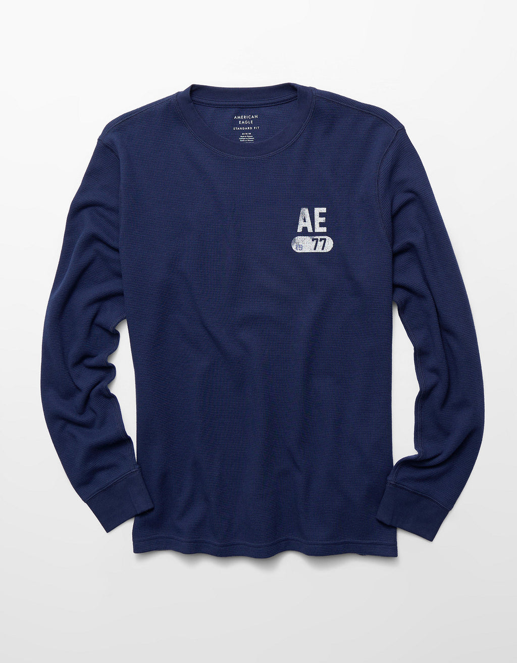 Camiseta Térmica de Manga Larga Ae - Azul 1182_5954_410_f