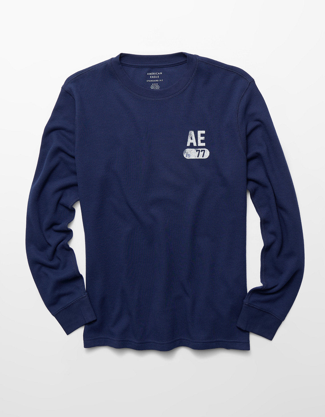 Camiseta Térmica de Manga Larga Ae - Azul 1182_5954_410_f