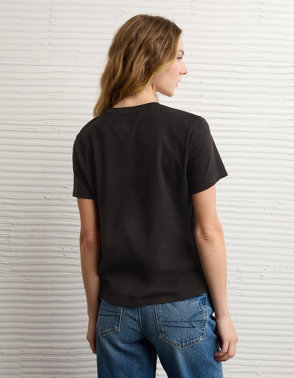 Camiseta con Gráfico Ae - Negro