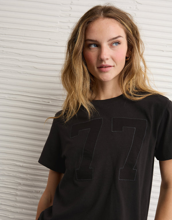 Camiseta con Gráfico Ae - Negro