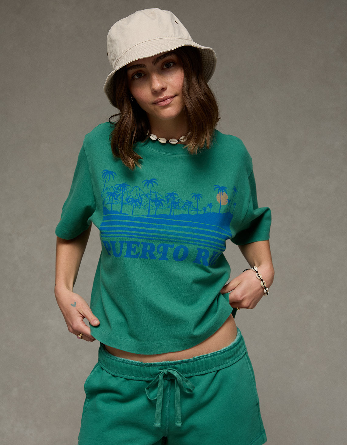 Camiseta Gráfica Ae Boxy - Verde 1305_1666_299_d2