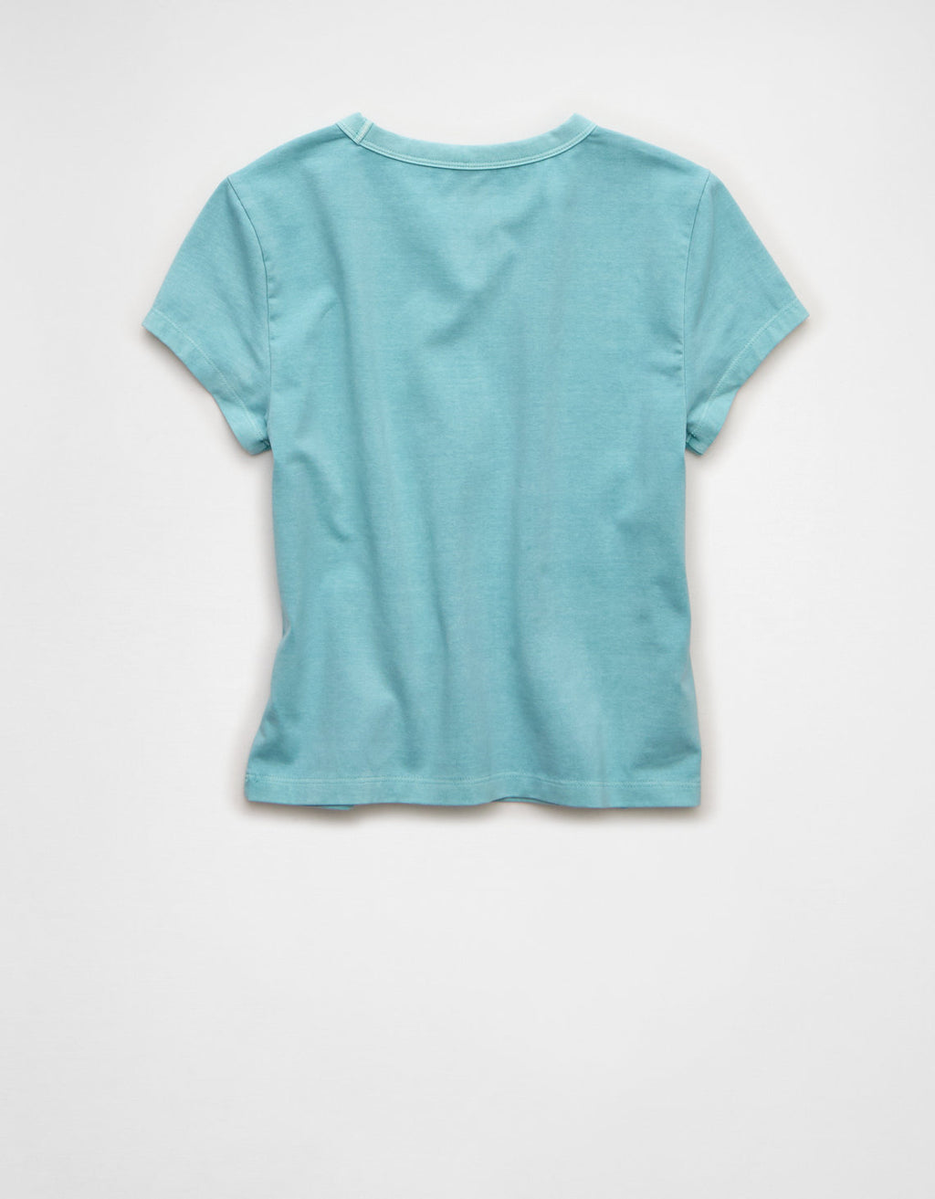 Camiseta gráfica ajustada y recortada de Ae - Azul 1307_1609_272_b