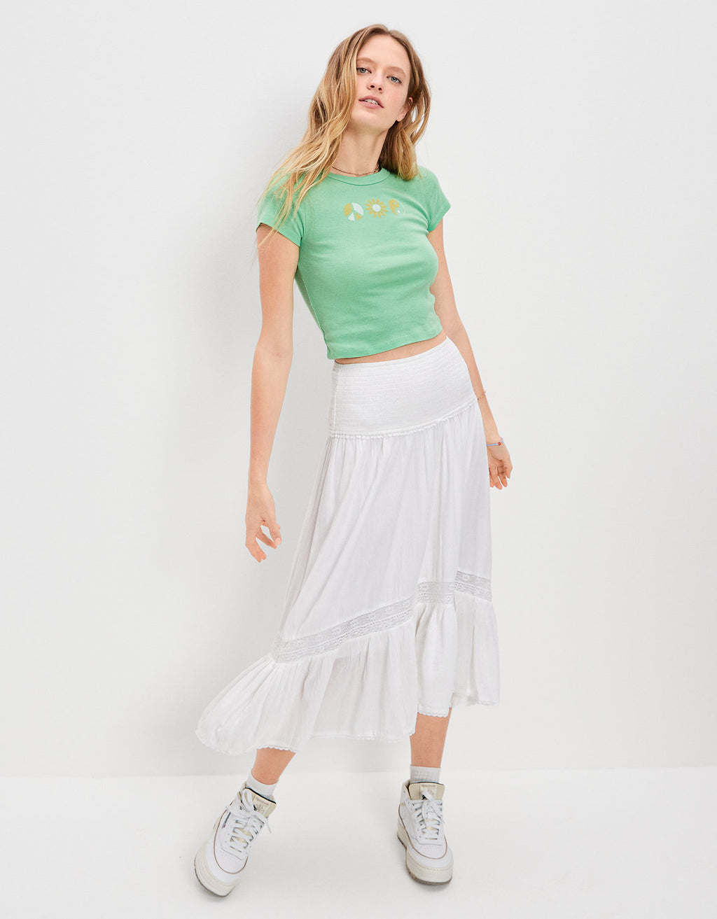 Camiseta cropped Hey Baby Ae - Verde 1307_8646_300_os