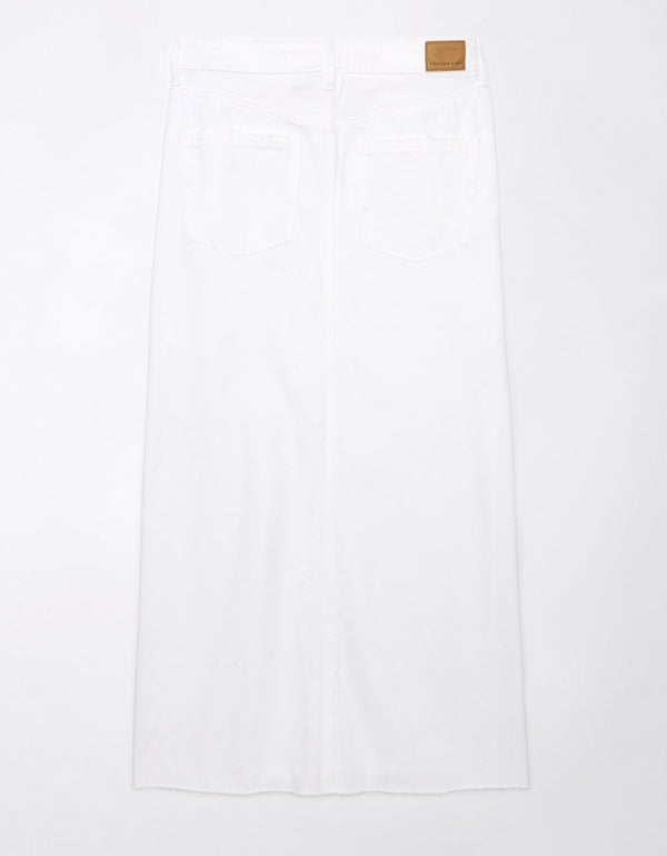 Falda AE denim - Blanco