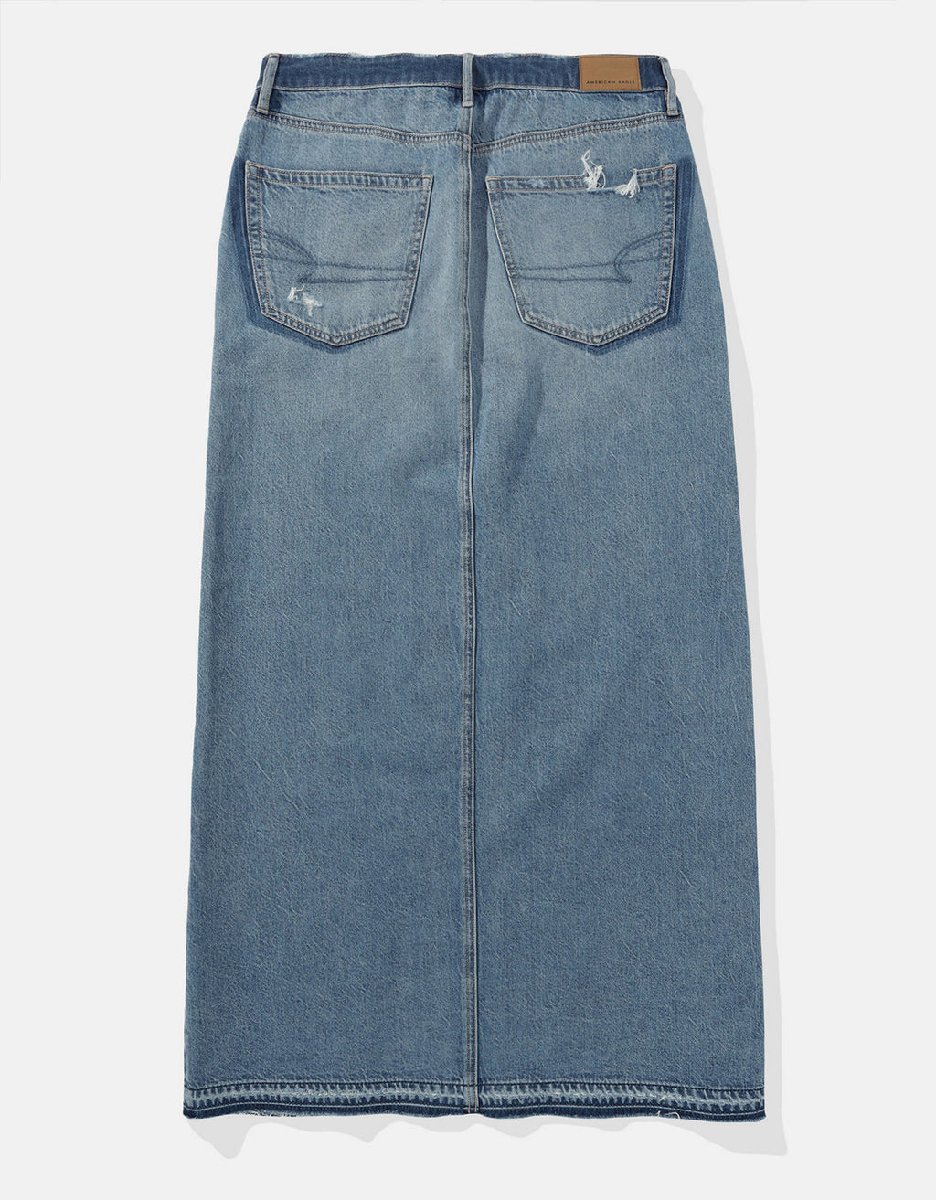 Falda larga Denim con abertura de Mujer - Azul 1313_4878_540_b
