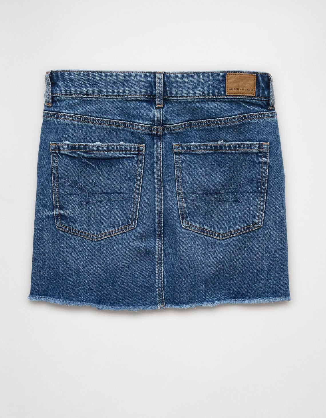 Falda en Denim mini perfecta de cintura alta AE Stretch - Generico 1313_5095_489_b