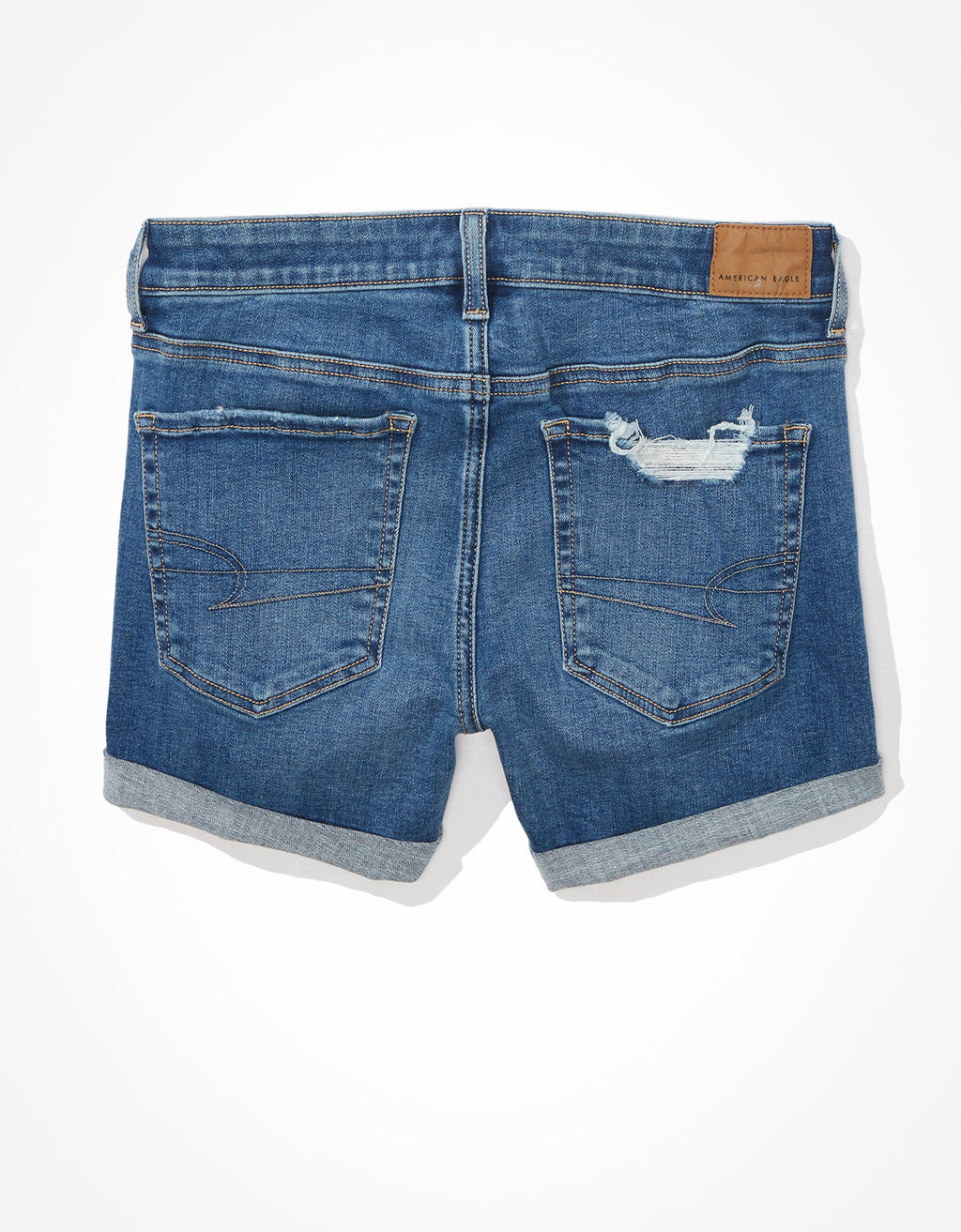Short AE Ne(x)t Level Denim Midi de tiro bajo - Generico 1332_7038_851_b