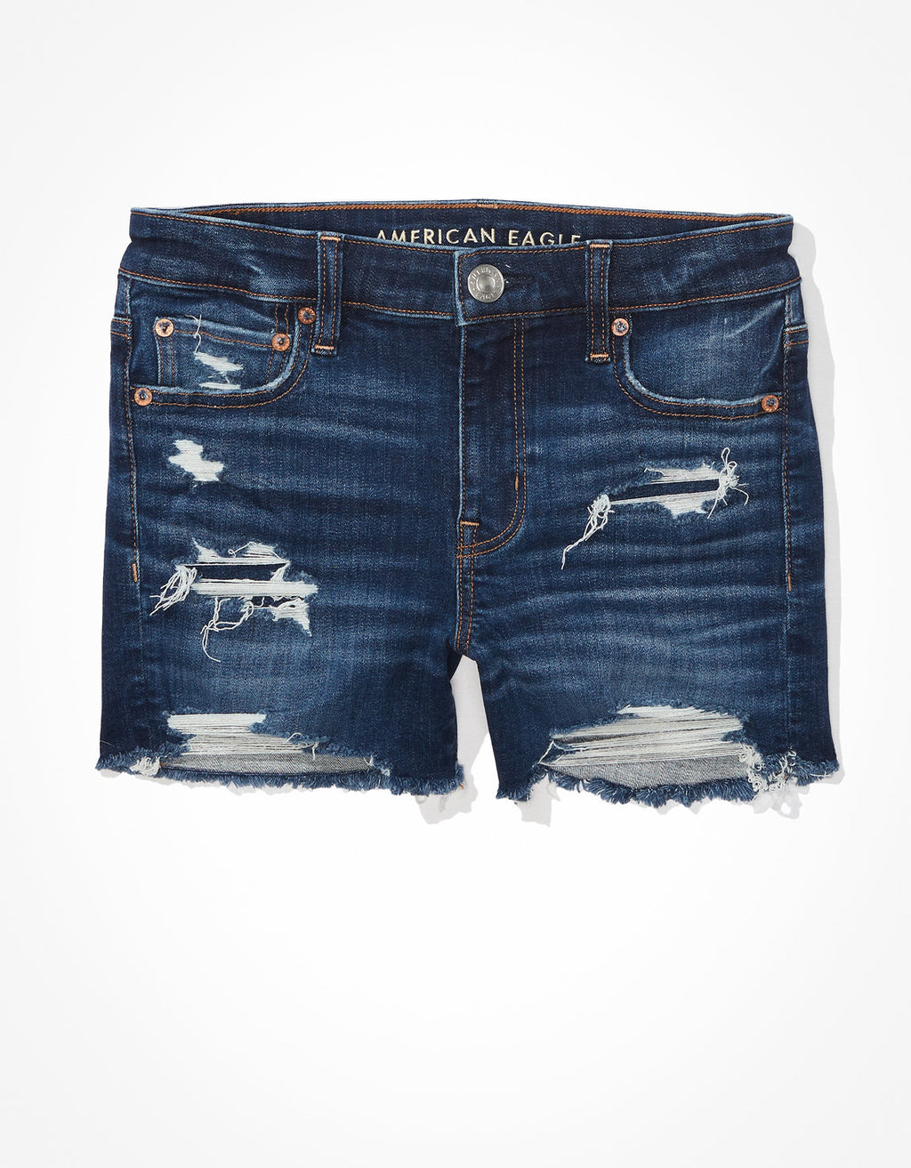 Short AE Ne(x)t Level Denim Midi de tiro bajo - Generico 1332_7043_068_f