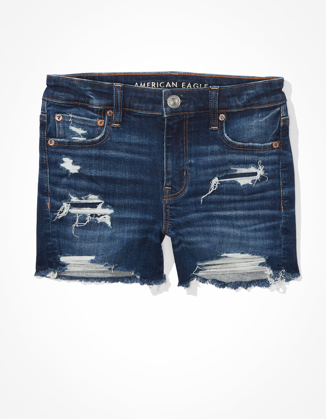 Short AE Ne(x)t Level Denim Midi de tiro bajo - Generico 1332_7043_068_f